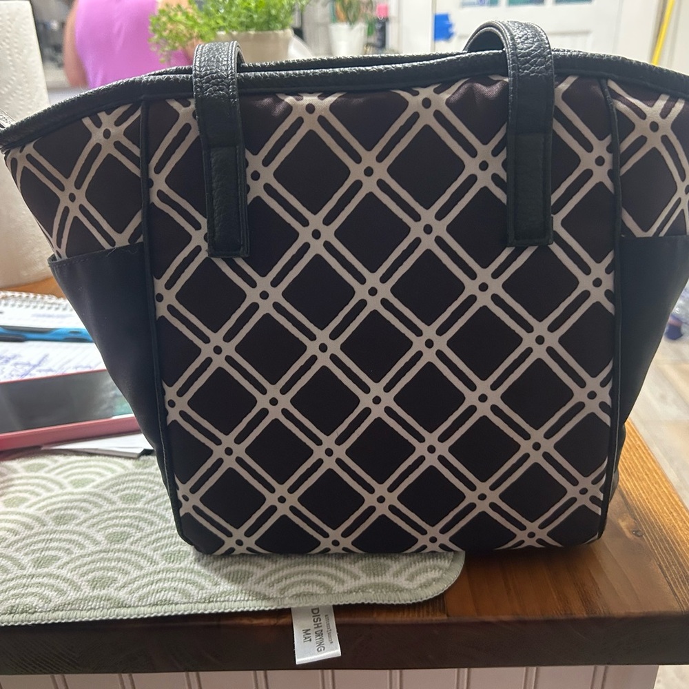 Stylish Black and White Women's Tote Bag